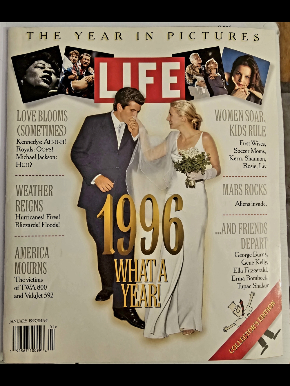 LIFE Magazine Collector's Edition — 1996 What A Year! Cover